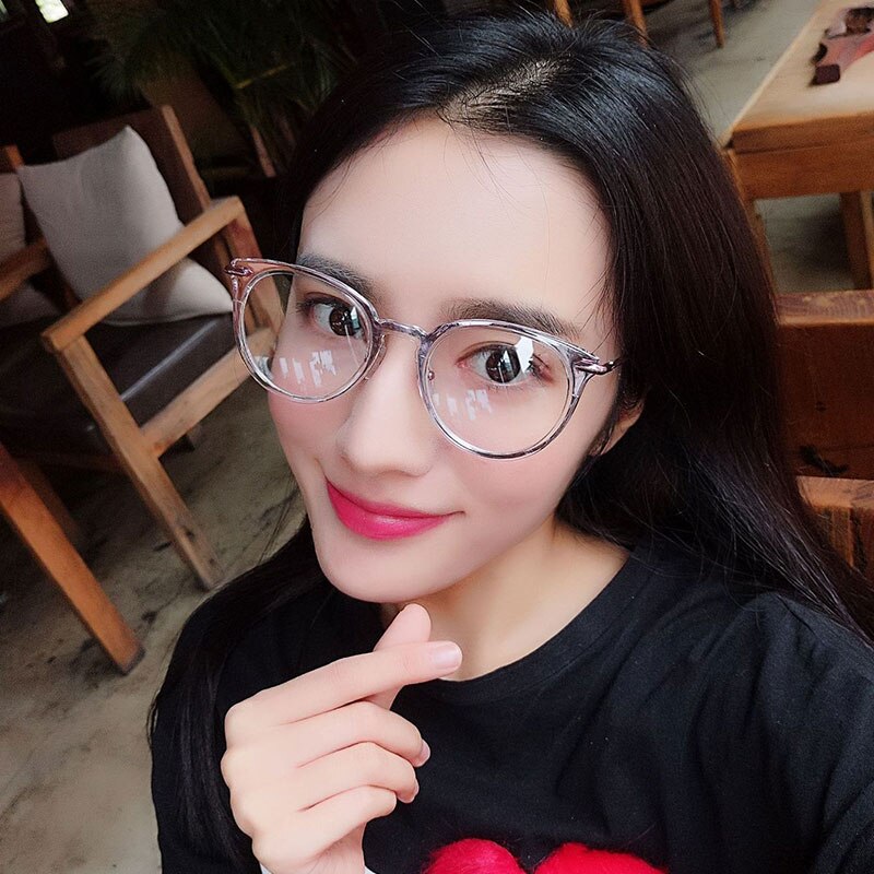 Vintage Eyewear Bril Frame Clear Glazen Half Frame Metalen Brillen Optische Bril Casual Frame Studenten Nep Bril