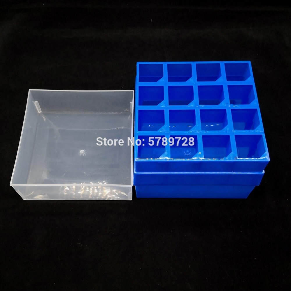 1piece Centrifugal tube box with 16 holes PCR tube Storage rack For storing 50ml centrifuge tubes Laboratory supplies