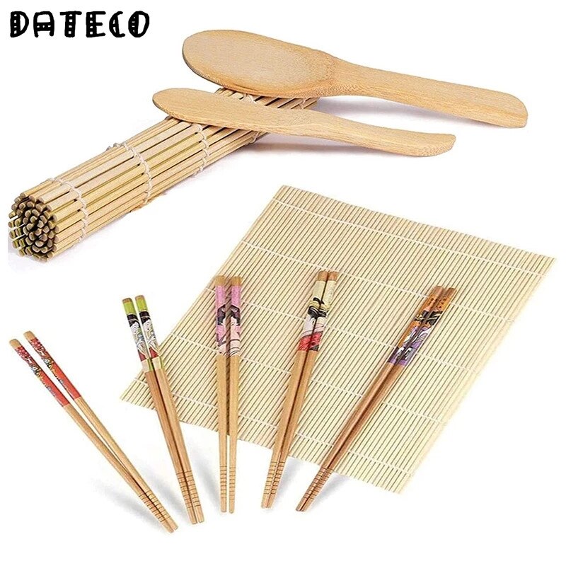 Juego de rodillos de Bazooka para hacer Sushi, utensilios de cocina para enrollar carne y verduras, utensilio de cocina, accesorios