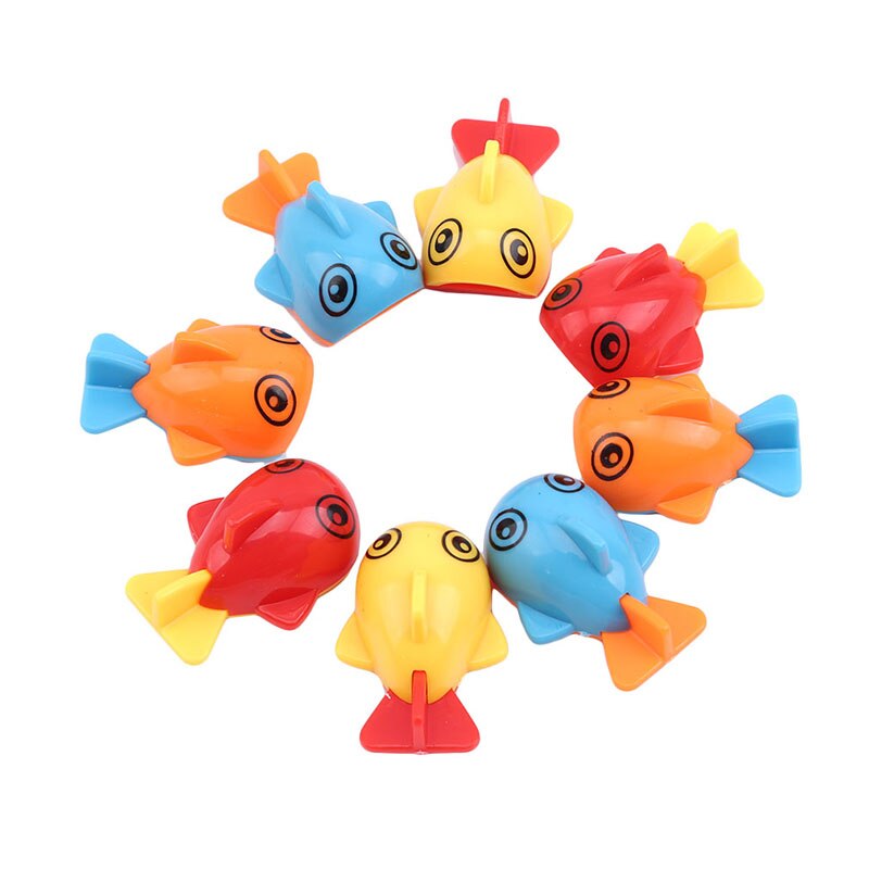 Hengel 8 Pcs Vis Vissen Speelgoed Klassieke Speelgoed Vissen Sets Bad Speelgoed Baby Speelgoed Badkamer Spelen Water voor Kids