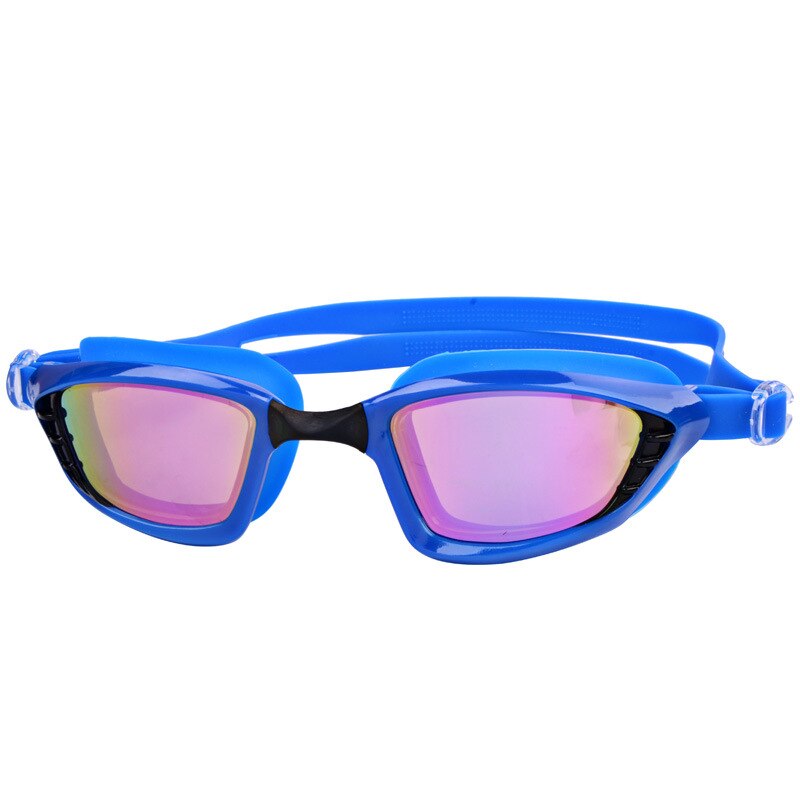 Kleurrijke Anti-Fog Waterdicht Uv-Bescherming Zwembril Duikbril Electroplated Zwembril