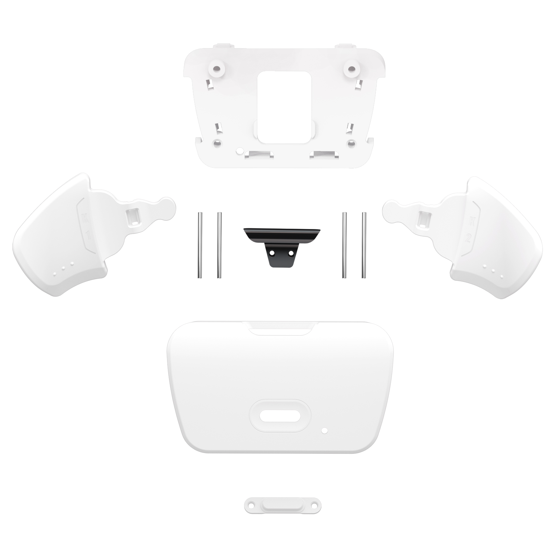 eXtremeRate Replacement Redesigned K1 K2 Back Button for PS5 RISE Remap Kit - Controller &amp; RISE Remap Board NOT Included