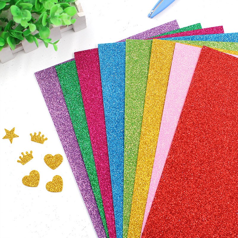 20x30 2mm funkeln Schwamm Eva Schaum Papier Scrapbooking Handwerk Kindergarten Handwerk Diy Materialien Hochzeit Party Lieferanten