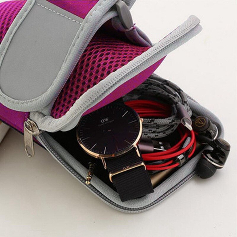 Vattentät universal mässing löpande gym sport armband fodral mobiltelefon armband väska hållare för iphone smartphone till hands