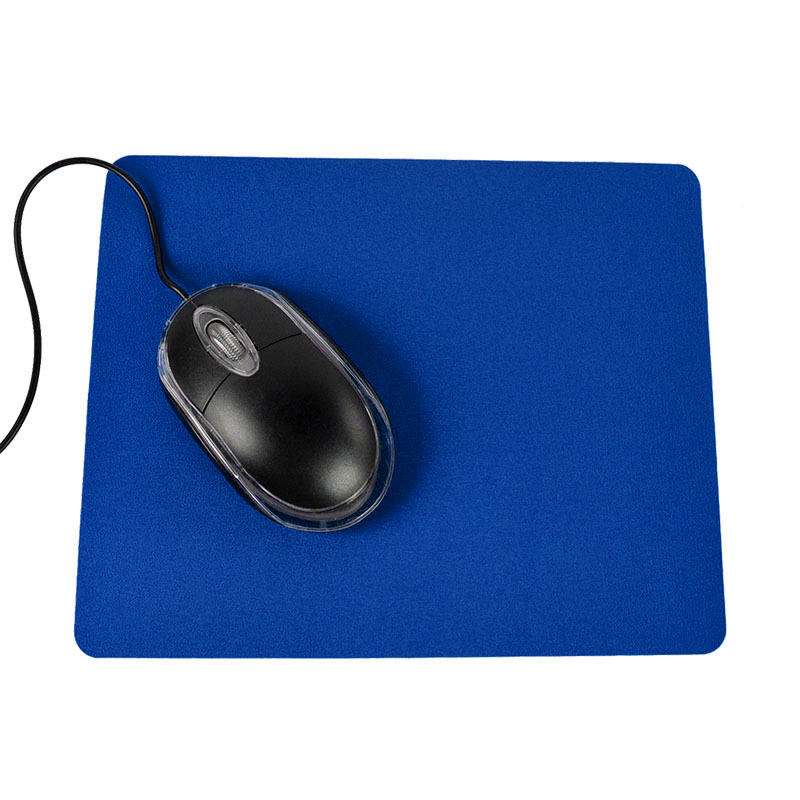 Optical Mouse pad Slim Anti-Slip Wrist Protection Mice Gaming Mouse Pad Mat Colorful Cloth smooth&anti-slip Mousepad 21.5*17.5cm: Dark Blue