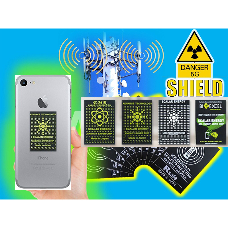 10pcs/lot anti radiation protection stickers for 4G 5G phone PC IPAD anti EMF EMP EMR 5G blocker protection for pregnant woman
