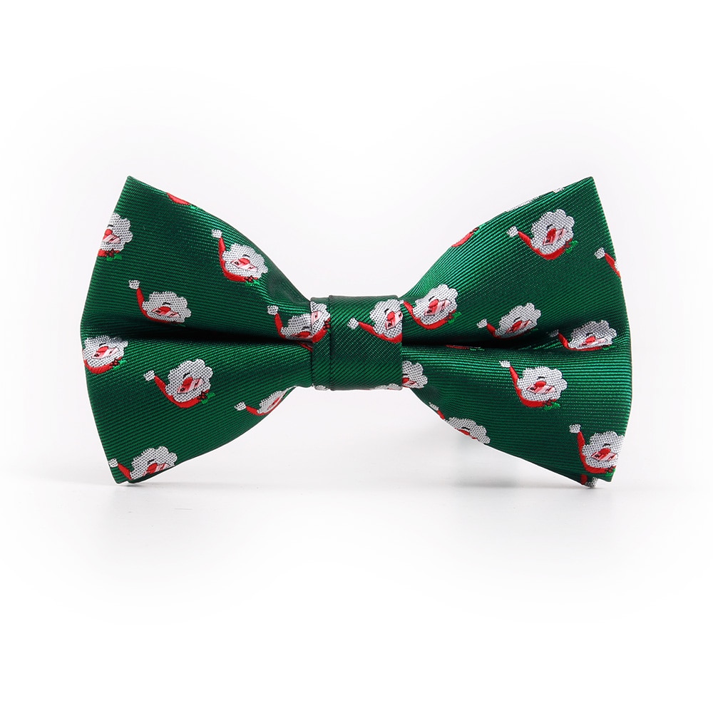 Pajarita de Ricnais para hombre, pajaritas de árbol de Navidad para hombre, corbata de boda, pajaritas casuales a la , pajaritas navideñas, para hombres