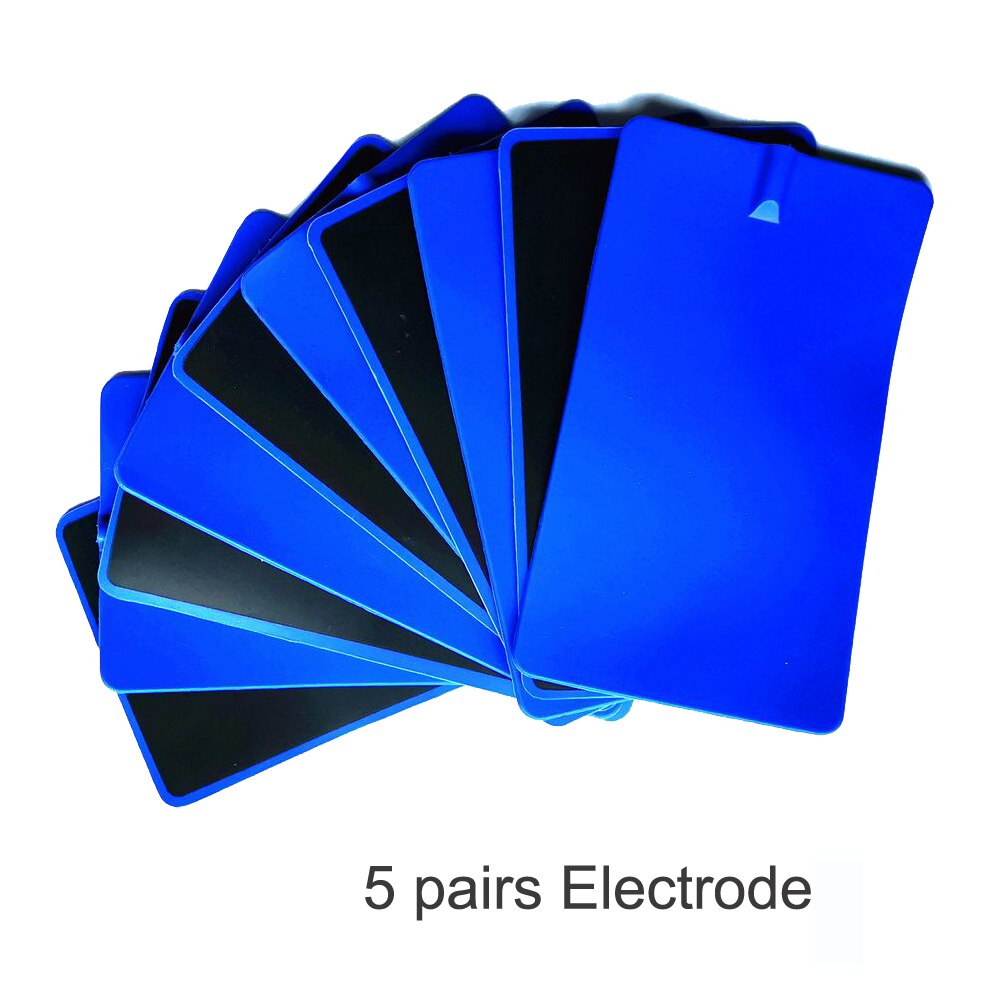 185*107mm Große Größe ems Electrosde Ersetzen Strom Leitfähigen elektro Pad für Zehn Körper tonisieren Maschine Nuscle Schmerzen Linderung Pad: 5 Paare