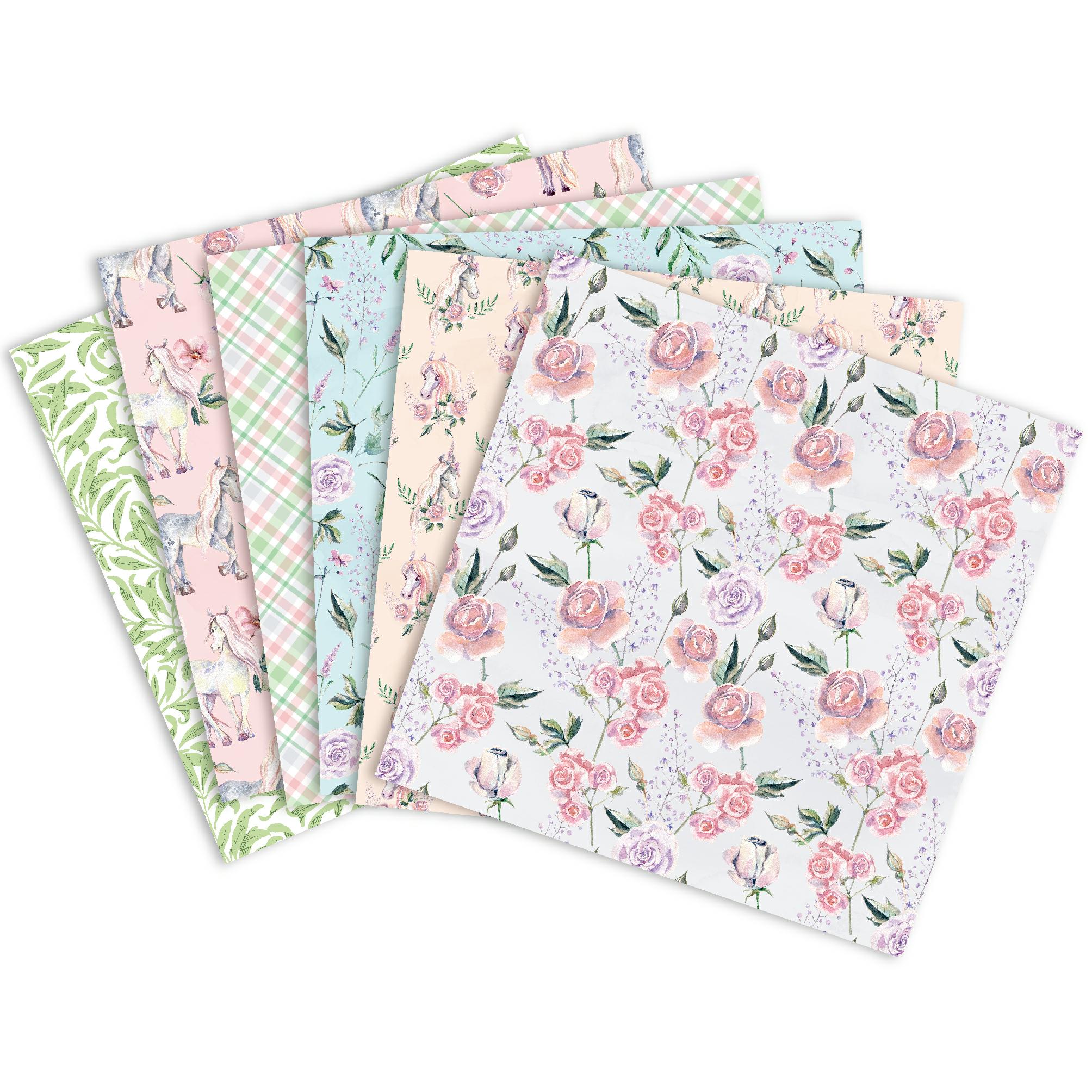 with you Scrapbooking paper pack of 24 sheets handmade craft paper craft Background pad p13
