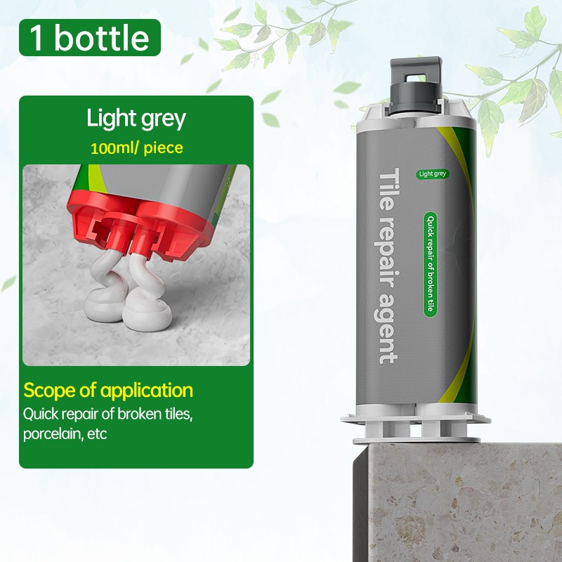 Tile Repair Glue AB Adhesive Ceramic Marble Floor Tile Toilet Washbasin Repair Glue Crack Repair Caulk Glue: Blue