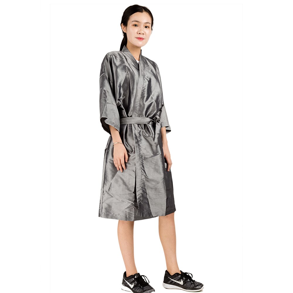 Soft Salon Hairdresser Robe Gown Unisex Sauna Cloth Hairdressing Kimono Beauty Spa Gown For Guest Universal Size