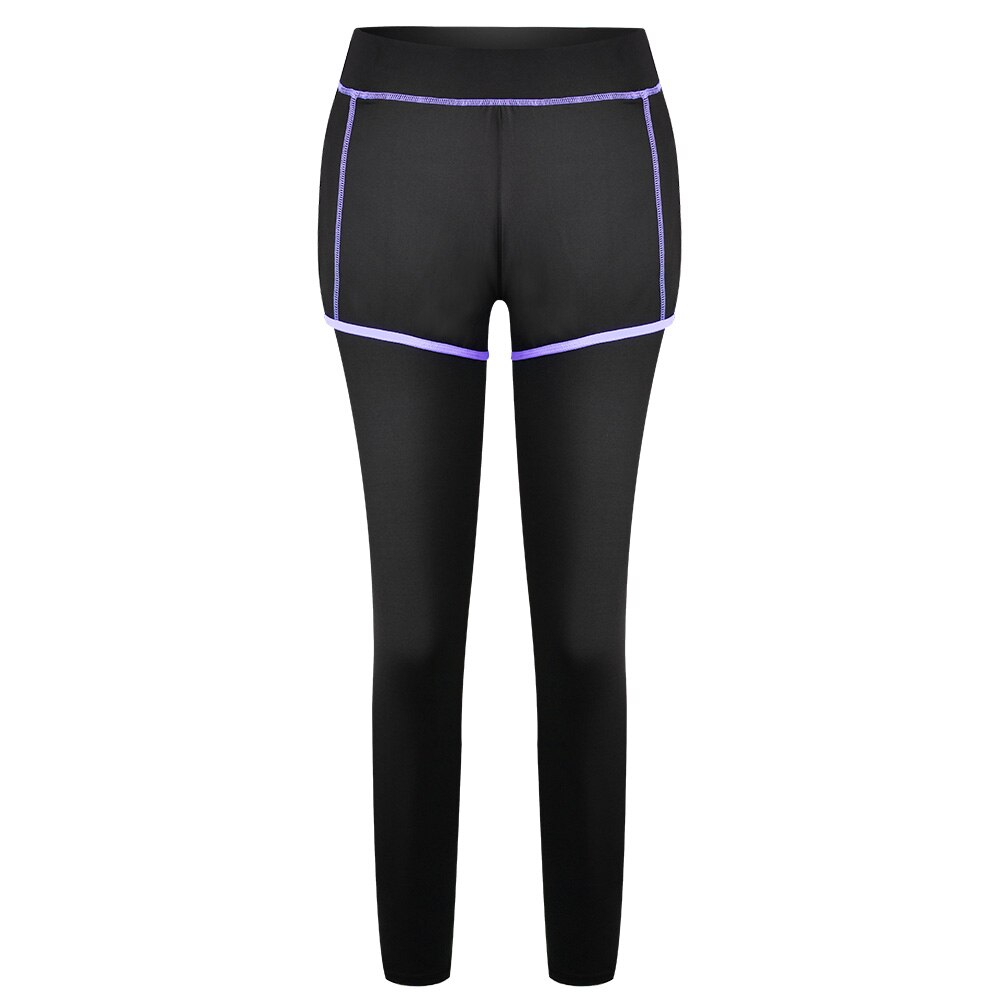 Sport Pants Women Quick Dry Two Piece Jogging Pants Female Elastic Stretch Gym Fitness Running Pants Female Training Pants Q30