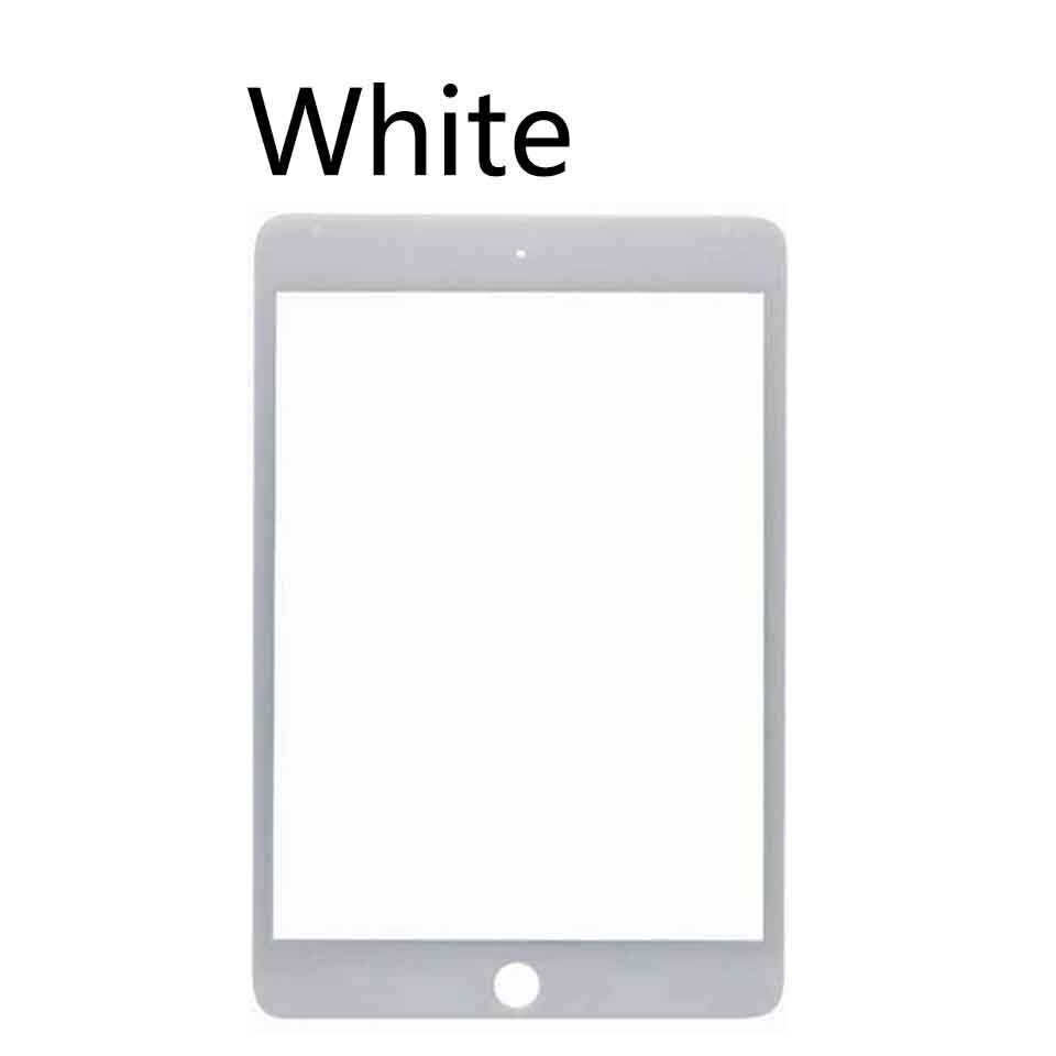 Touchscreen Voor Ipad Mini 4 Mini4 A1538 A1550 Lcd Front Touch Screen Glas Outer Lens Vervanging: White-No tool