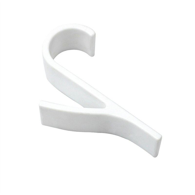 2/4Pcs White Hanger for Heated Towel Radiator Rail Bath Hook Holder Clothes Hanger Plegable Scarf Hanger Drying Space Towel Rack