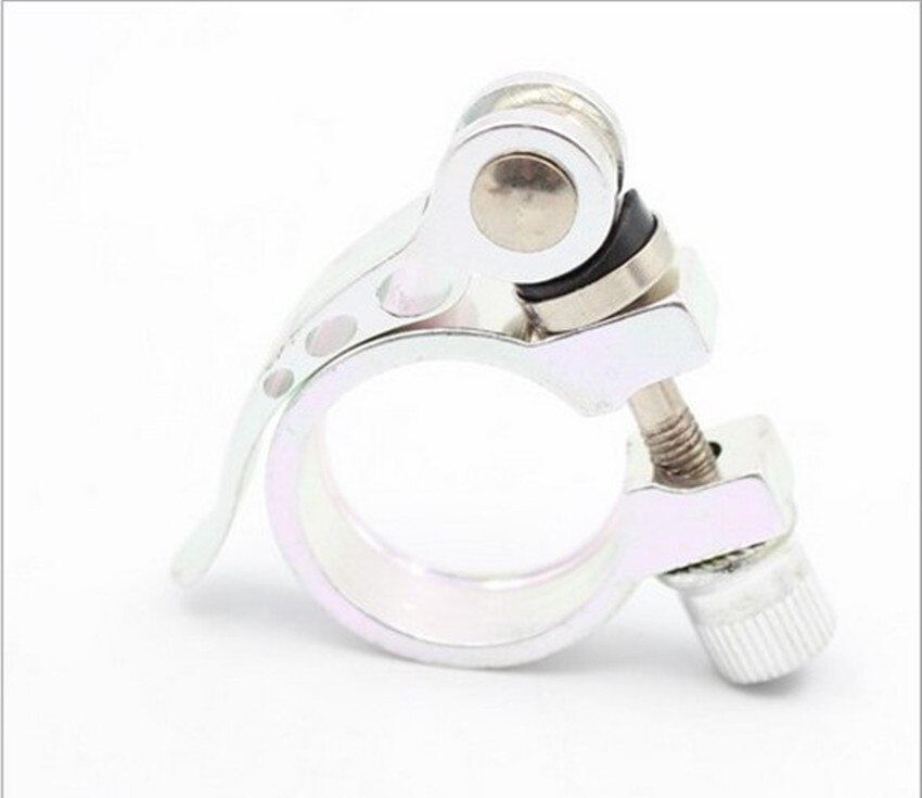 Aluminum Alloy Seatpost Clamp Quick 25.4 28.6 31.8 34.9mm MTB Bike Cycling Saddle Seat Post Clamp Quick Release Spare Parts