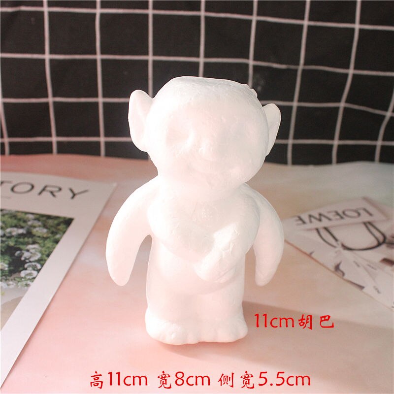Modélisation animaux forme blanc polystyrène mousse boules styromousse artisanat pour bricolage de noël fournitures de fête de mariage décoration