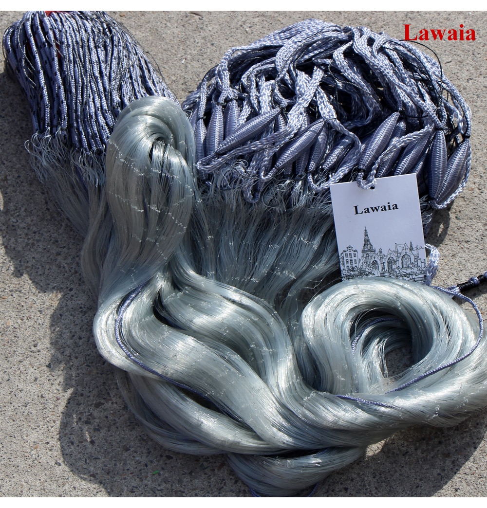 Lawaia Gill Net Hand-made European Style Fishing Nets Fishing Tackle Gill Net Finland Network For Men Small Mesh Handmade