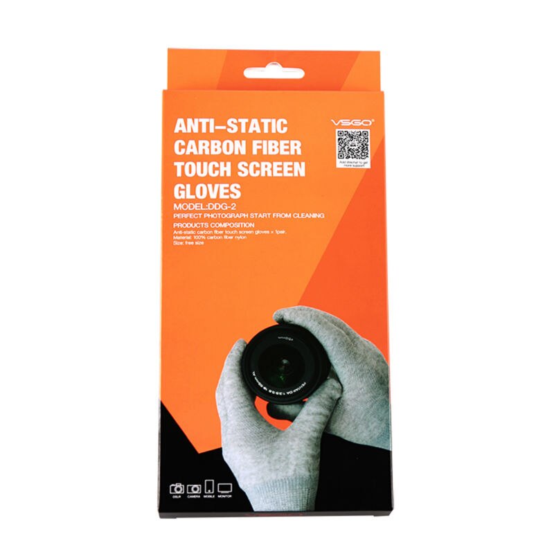 Koolstofvezel touchscreen antistatische handschoenen voor fotografie en reiniging ddg -2