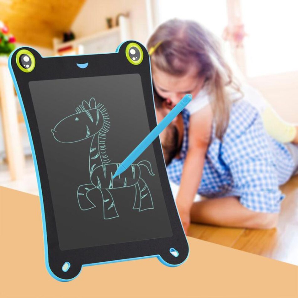 LCD Writing Tablet 8.5in Drawing Handwriting Pad Message Board Kids Writing Board Educational Mini Blackboard