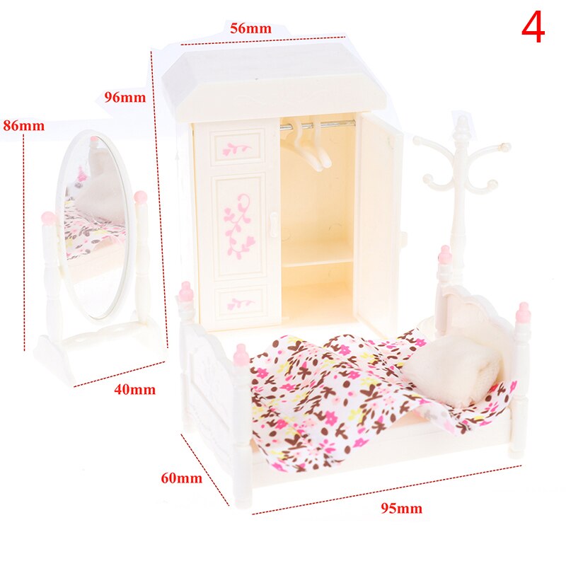 1:12 Miniature Furniture Toys Dolls Kids Baby Room Play Toy Forest Animal Family DIY Miniatura Dollhouse Furniture For kids: A4