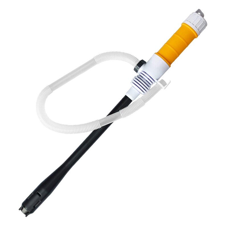 Battery-Operated Liquid Transfer Pump Color Yellow,Fuel Transfer Pump for Gasoline