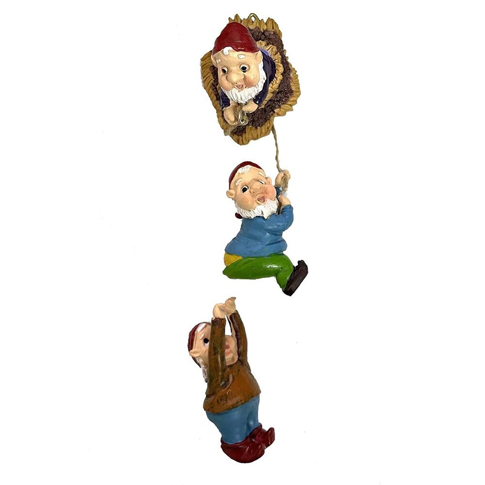 Funny Gnome Ornaments Garden Gnome Statues Resin Dwarf with Cannon Sculpture Yard Decoration Home Garden Statue Decoration: K