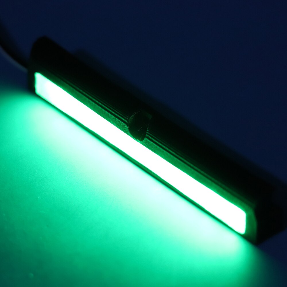 1PCS RC Car 78mm Brake Light Lamp for 1/10 RC Crawler Axial capra 3D printing 8g light weight uniform light: green
