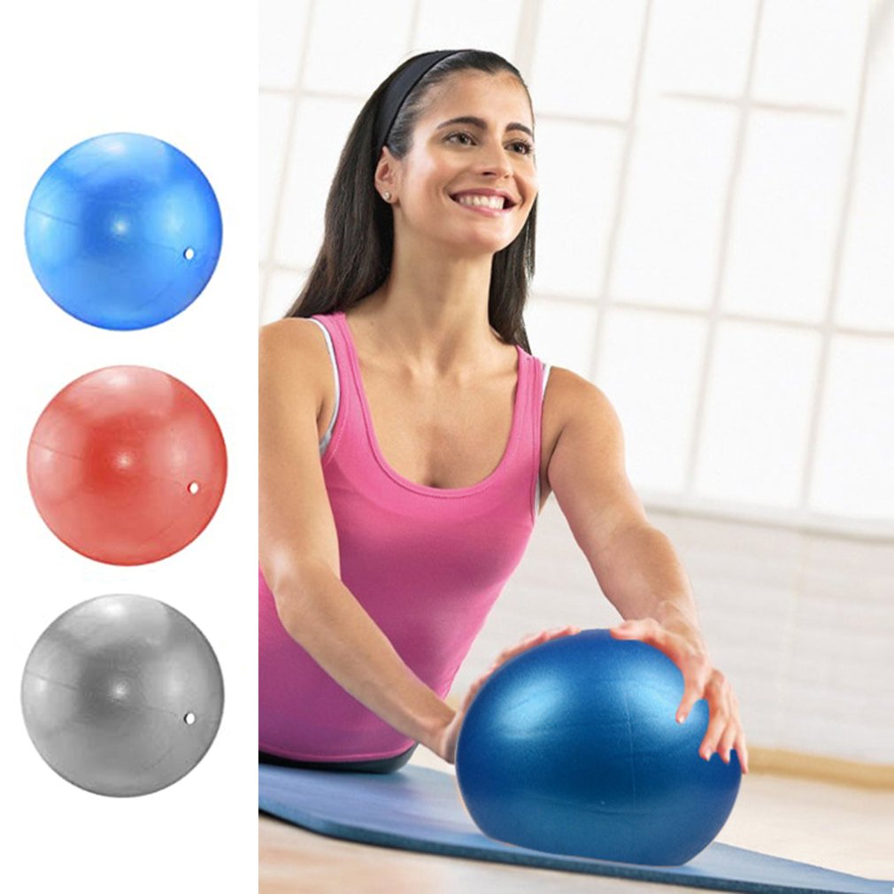 25cm Fitness Yoga Core Ball Indoor Training Yoga Ball Yoga Ball Exercise Gymnastic Fitness Pilates Ball Balance Exercise