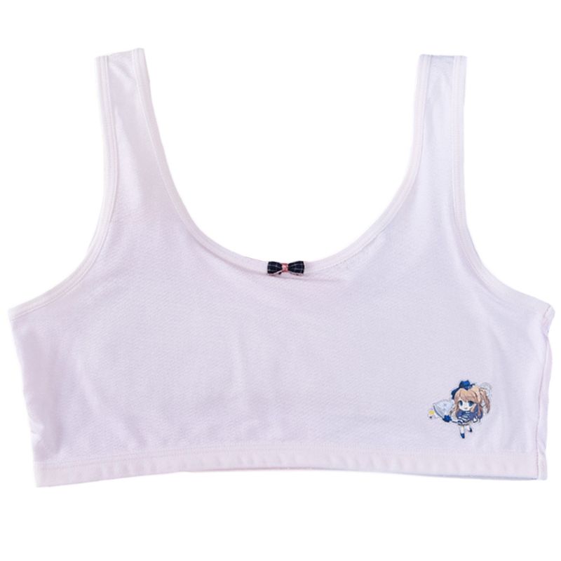 Sanetta 344704 Girls' Bra, black (super 10015