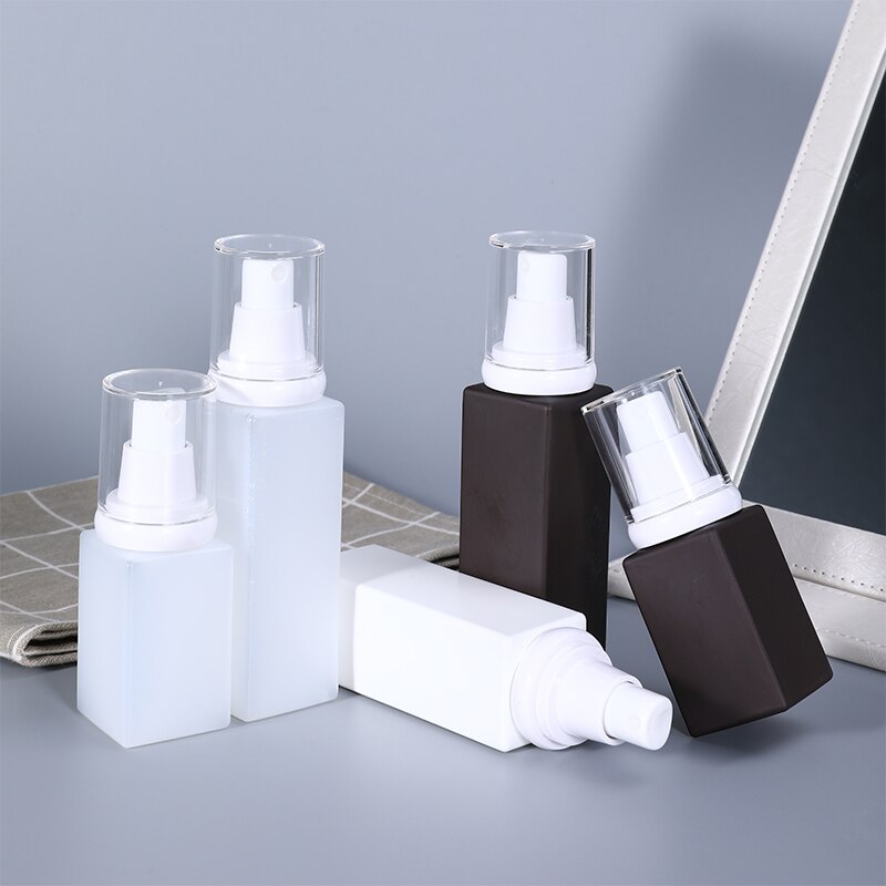 50ML 100ML Empty Liquid Spray Bottle Refillable Perfume Atomizer Alcohol Disinfecta Containers plastic travel bottles 2PCS/lot