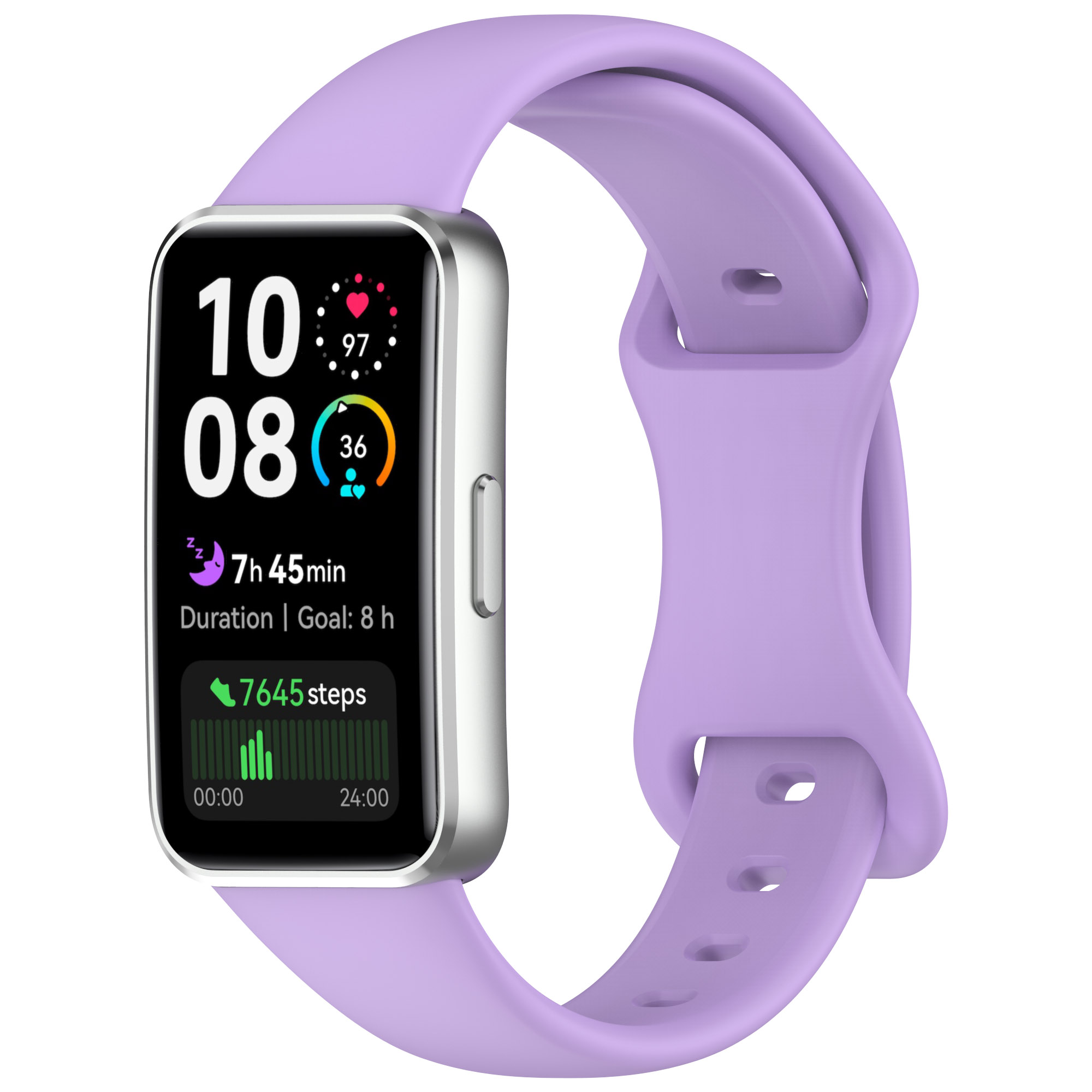 Silikonirannekkeet huawei band 10/9/8/ nfc-kellonrannekkeen lisävarusteet vaihtovyö urheilu pulseira correa huawei band 10 -ranneke