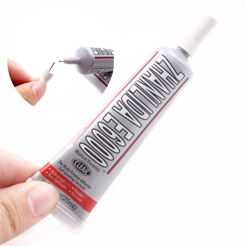 Industriële Vloeibare E6000 Super Lijm Sterke Lijm Voor Diy Diamond Schilderij Doek Metalen Stof Rhinestones Crystal Glass