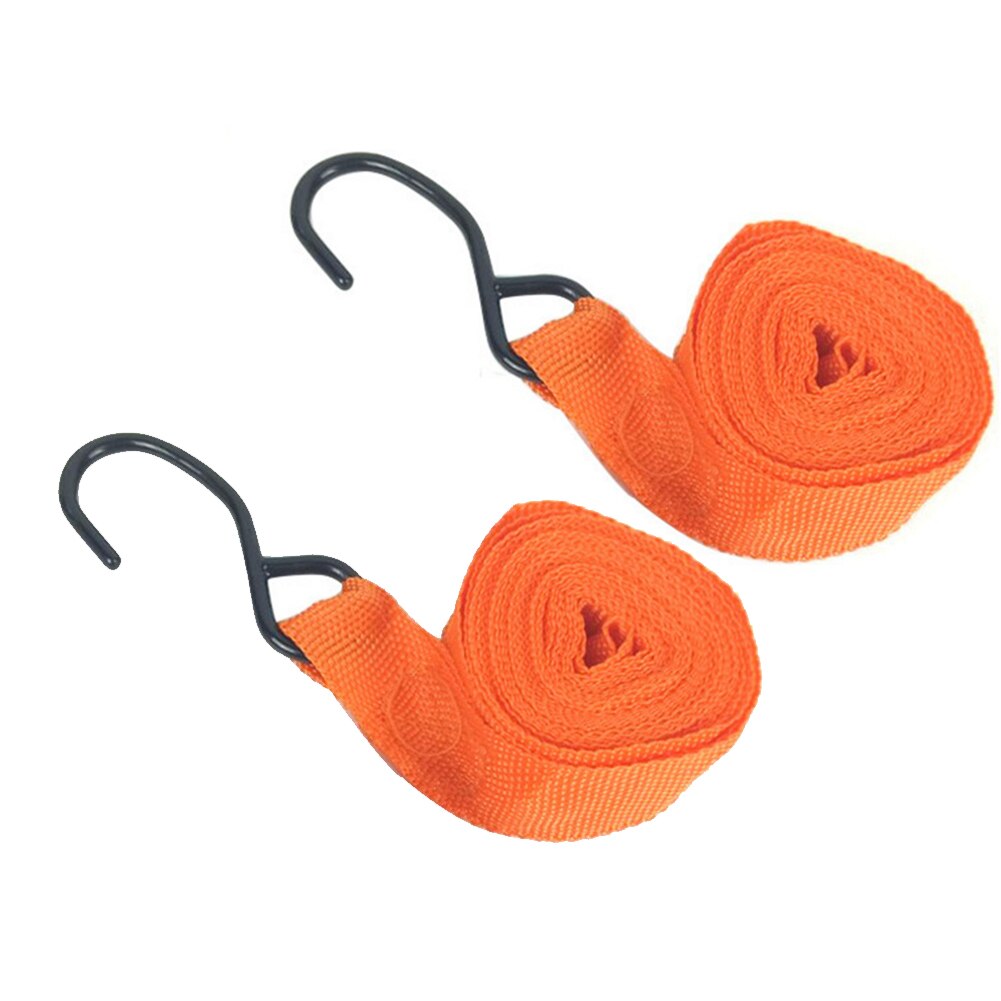 2pcs Strong Lashing Motorcycle Transport Luggage Tow Equipment Ratchet Strap Bag Truck Tie Down Belt Car Cargo Tension Rope Bike