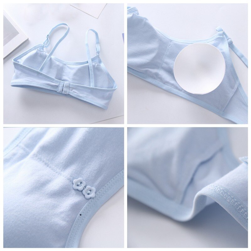 Teenage Underwear For Girls Children Young Training Bra For Kids Teens Puberty