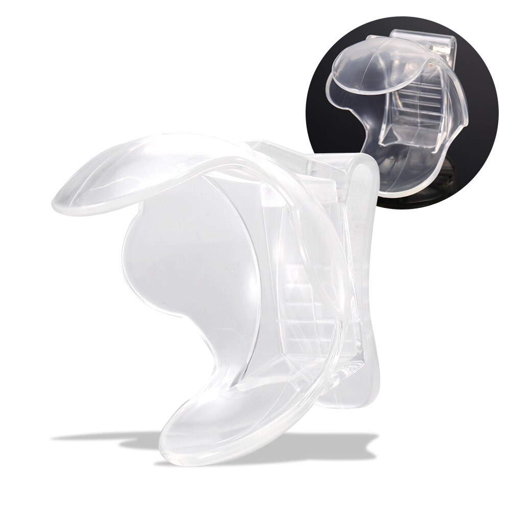 1Pc Tennis Ball Clip Tennis Ball Holder Waist Clip Transparent Holds Training Equipment Tennis Ball Accessories: White