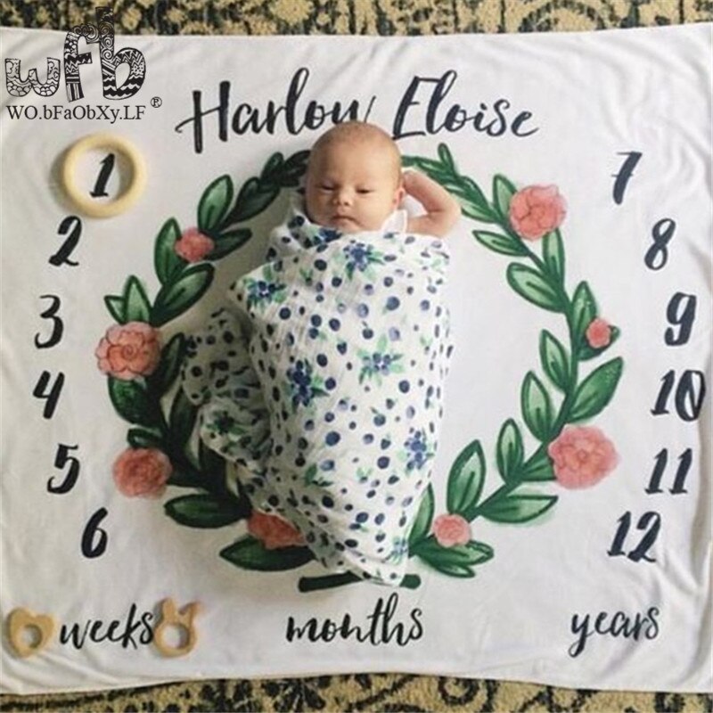 Retail Receiving Blanket for Children photography baby girls boys
