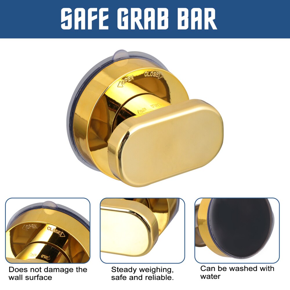1Pc Zuignap Handvat Veiligheid Grab Bar Zuignap Lifter Zuig Bad Grab Bar
