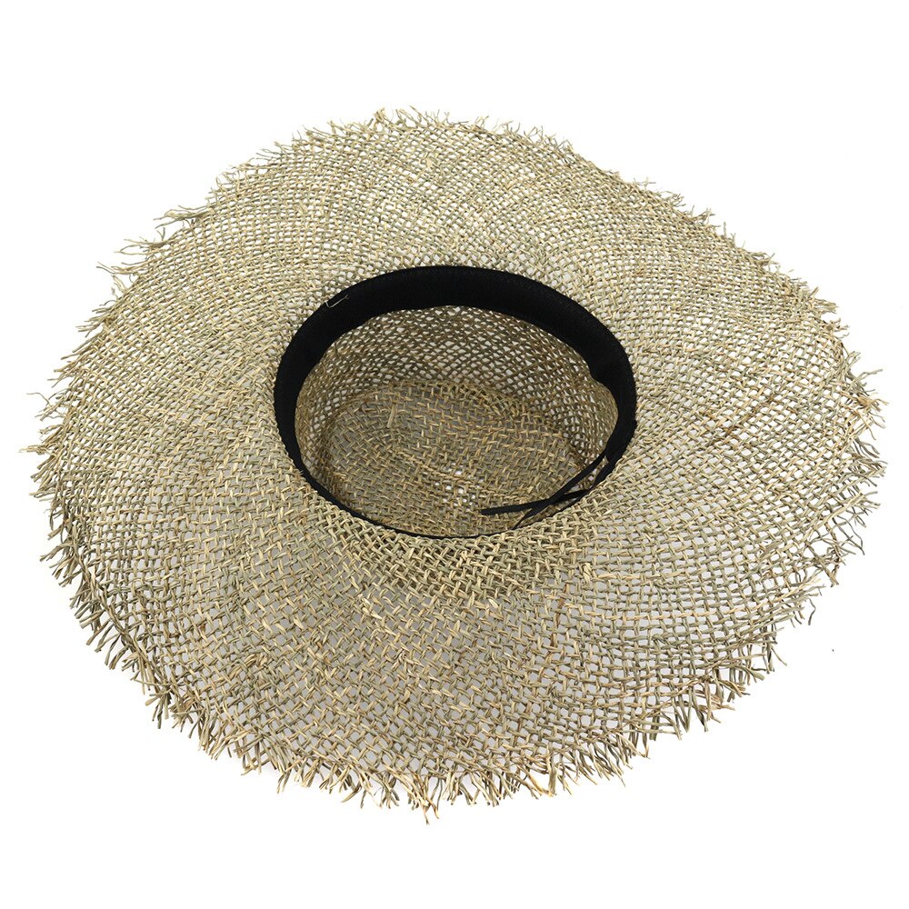 Zomer Hollow Zonnehoed Cooling Flopy Stro Hoeden Dames Koepel Strand Hoed Reizen Grote Rand Hoed Voor Vrouwen zonnehoed