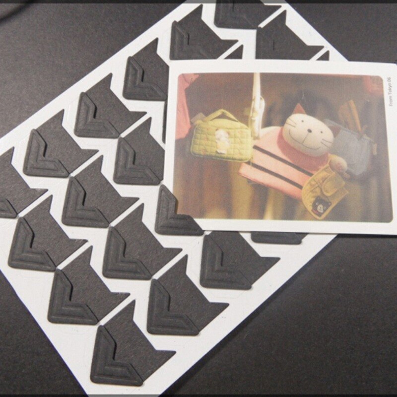 120 Pockets Solid Color DIY Stickers For Photo Albums Frame Decoration Scrapbooking Photo Album Photo Card ID Holder: 785926