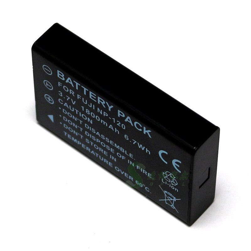 NP-120 Batterij Voor Ordro HDR-AC1 HDR-AC3 HDR-AC5 HDR-AZ50 HDV-D395 D325 D320 D300 D200 D80S V12 V88 V7 Plus Camcorder