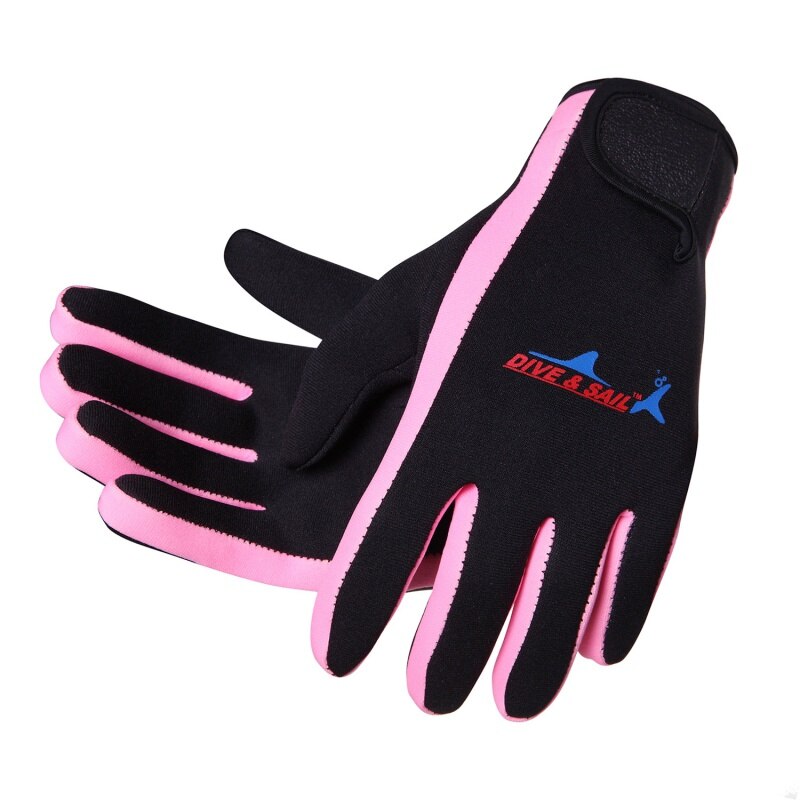 Guantes de natación y buceo 1,5mm mujeres hombres neopreno natación buceo guantes antideslizante natación snorkel surf guantes: For Women