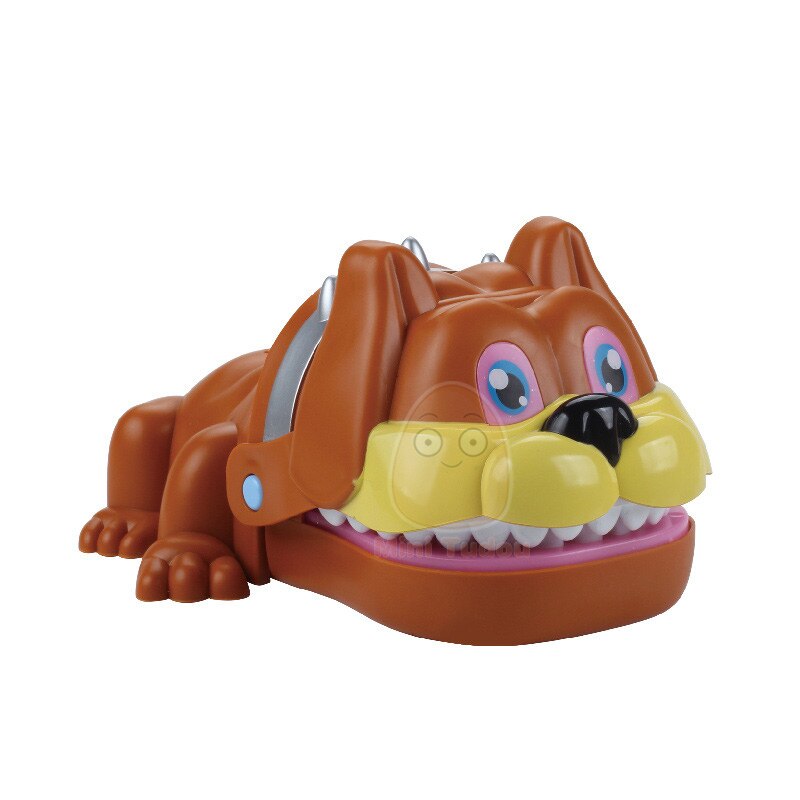 Kid Biting Hand coccodrillo Dinosaur Shark Bite Finger scherzi novità Classic Sound Light Party gioco da tavolo giocattoli per bambini regalo: Big Yellow Dog