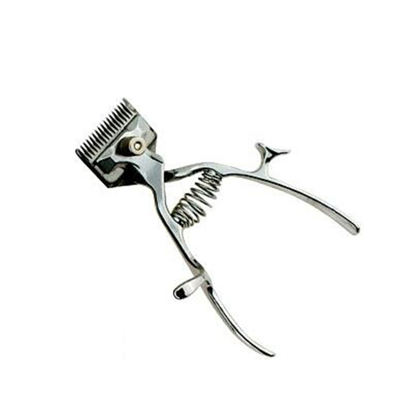 Old-Fashioned Manual Clippers Haircut Hand Fader Trimmer Pusher Scissors No Noise No Electric Need