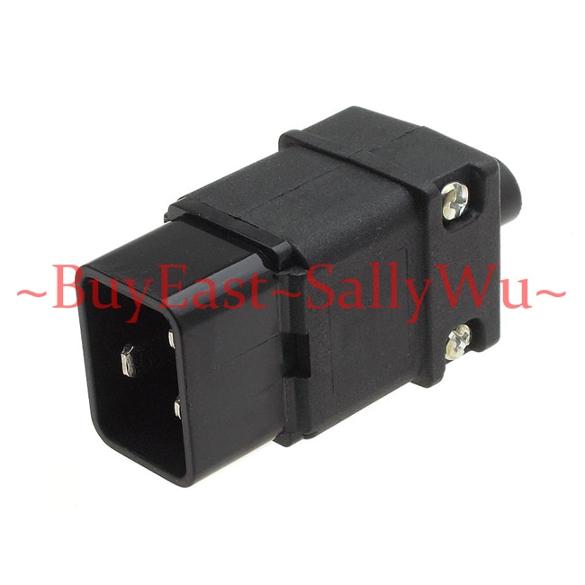 2 PCS IEC320 Standard C20 Male Rewireable Plug 100~250V 16A