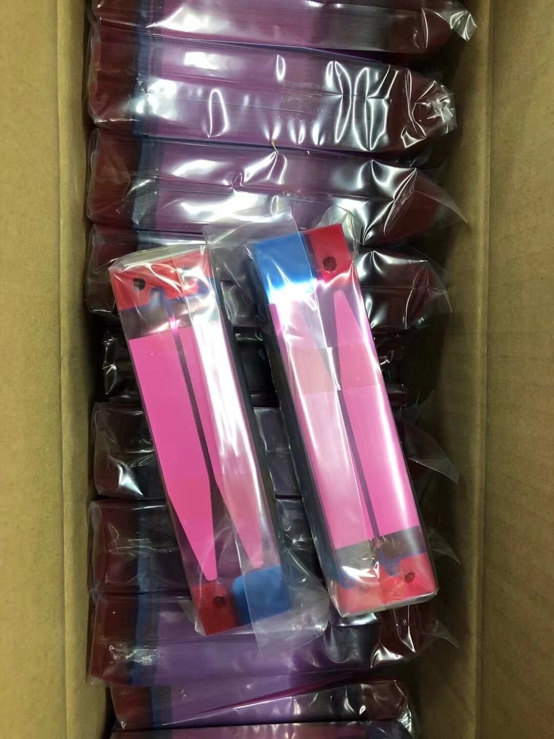 100 sztuk baterii naklejki samoprzylepne dla iPhone 11 12 Pro Max Mini X XR XS 5 6 6S 7 8 Plus 3M podwójna taśma Pull Trip wymiana kleju