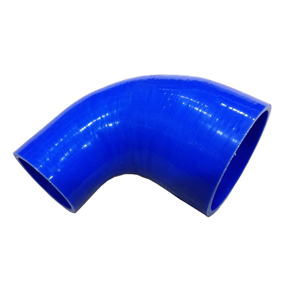 51mm à 57mm/60mm/63mm/70mm/76mm Silicone coude à 90 degrés réduire le tuyau bleu