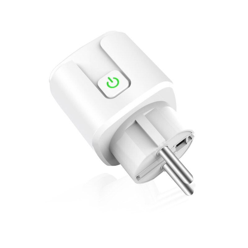 16A EU Smart Wifi Power Plug With Voice Control Smart Home Wifi Wireless Socket Outlet Works With Alexa Google Home Tuya App: 1 pieces