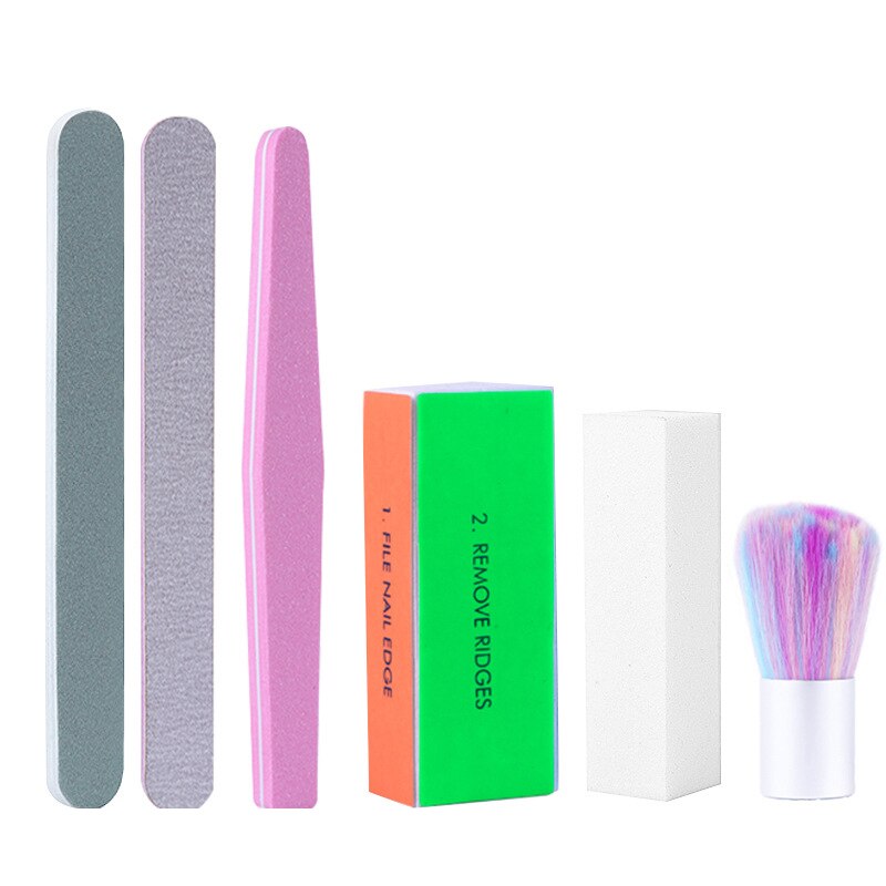 Nail Art Tool Set Salon Nail Kit Fix De Vingernagels Borstel: 03