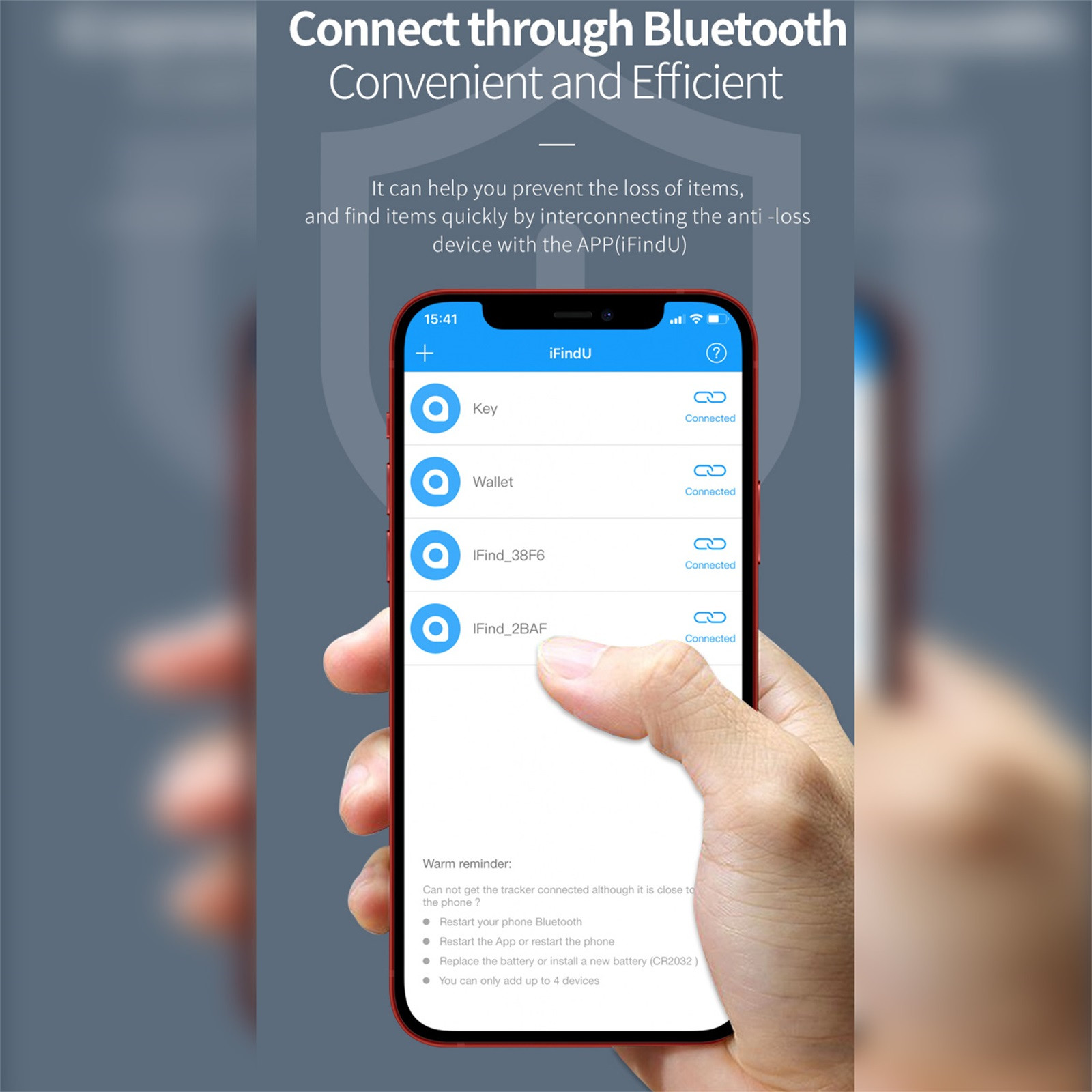 Tracker Anti-lost Alarm Mini Wireless Bluetooth-compat Tracker Car Child Older Bag Wallet Key Finder Locator Anti Lost Alarm