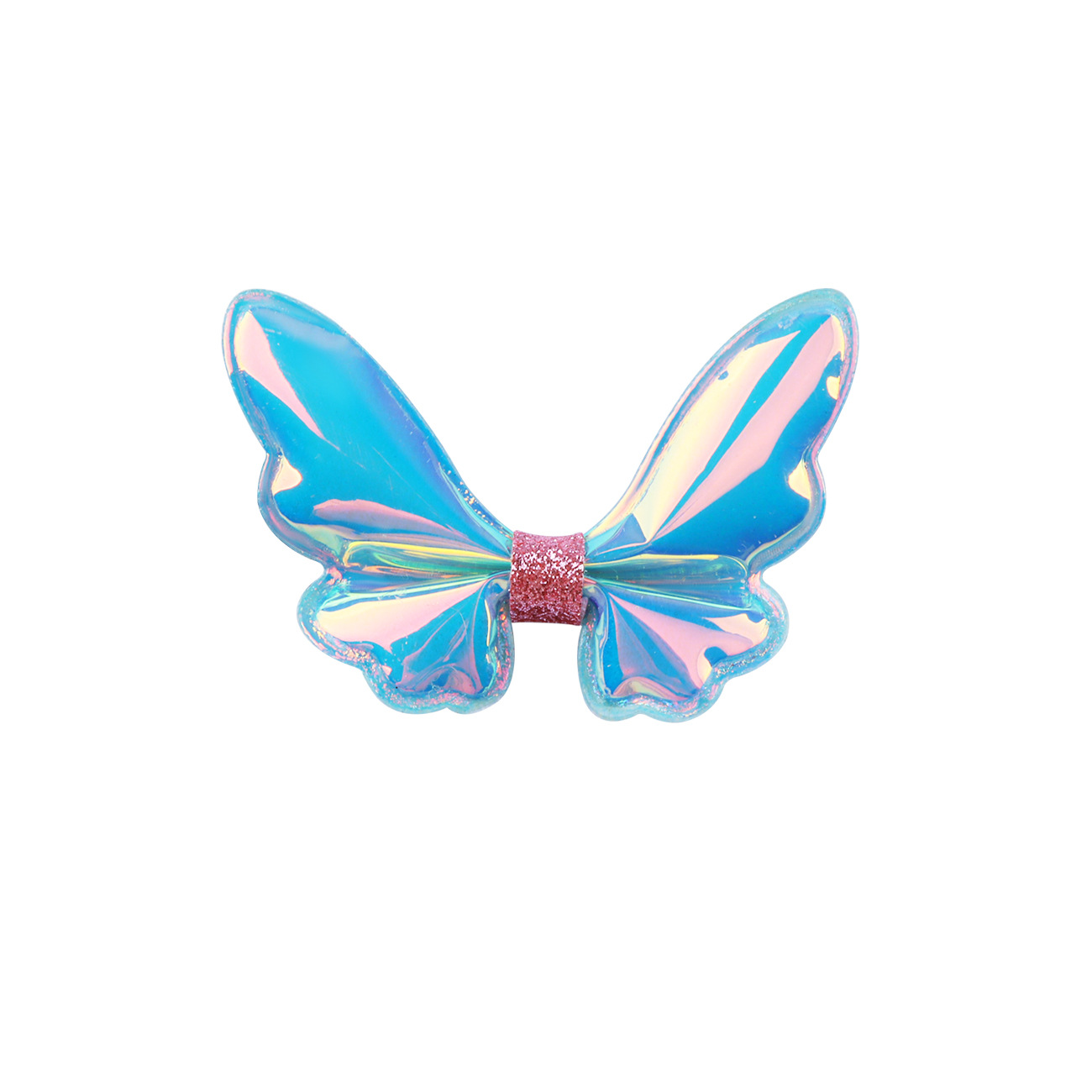 Glitter Mini Butterfly Hair Clips for Baby Girls Sparkly Colorful Hair Accessories Women Cute Small Tiny Clips Hair Accessories